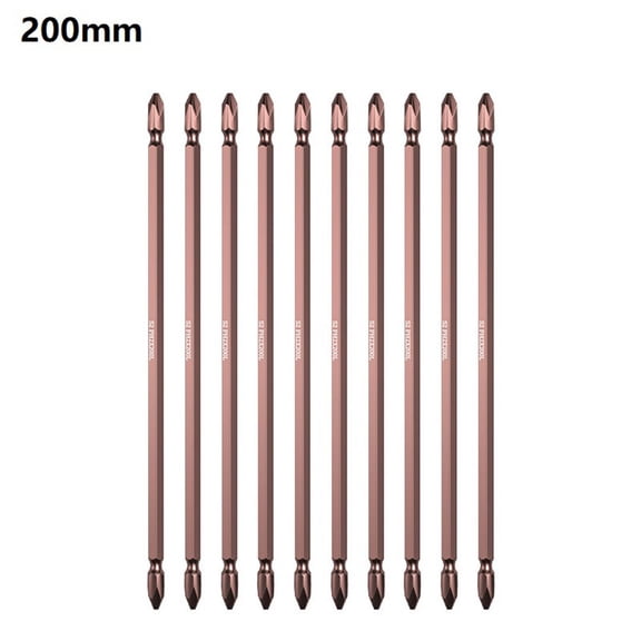 10pcs Ph2 Electric Screwdriver Bit Alloy Steel 150mm/200mm/250mm/300mm For Hand Tools Screwdriver Accessories