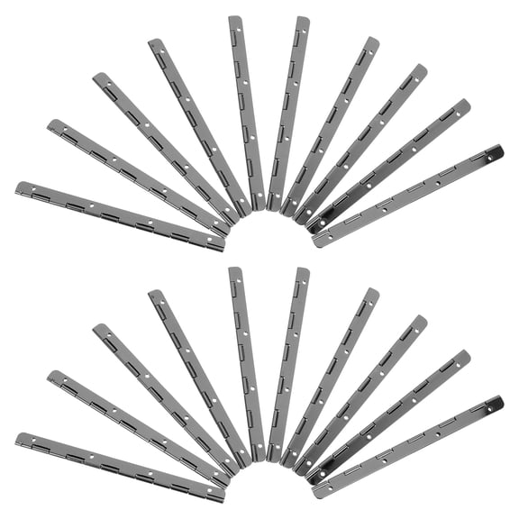 10pcs Heavy Duty Continuous Piano Hinges 180 Degree Furniture Hinge