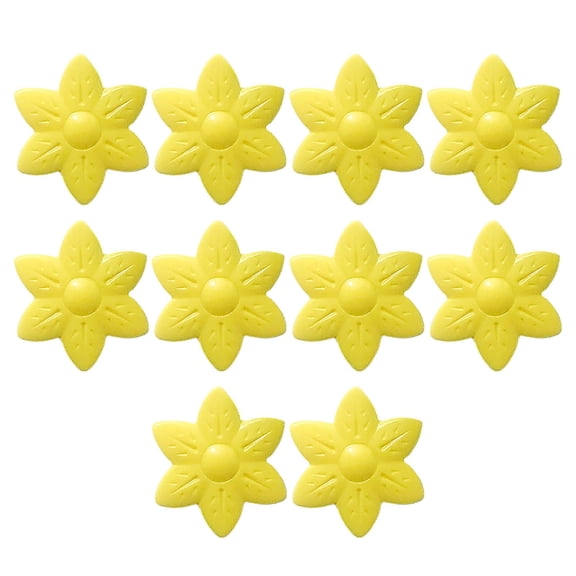 10pcs Plant Climbing Wall Fixture Clips, Plant Fixer Invisible Wall Vines Fixing Clips, Invisible Wall Vines Fixing Clips, for Growing Plants Traction Indoor Outdoor Vines (Yellow)