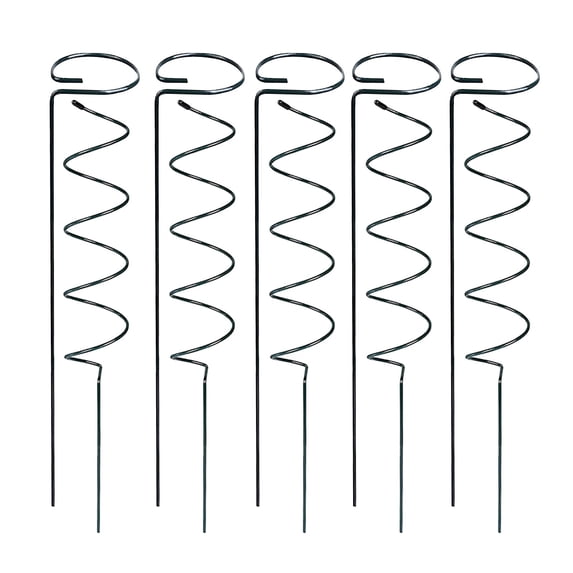 10pcs Plant Support Garden Stakes , 2025 New Tomato Stakes, Climbing Frame , Twisted Tomato Stakes , Climbing Plant Stake Tower Plant Supports (Mix)