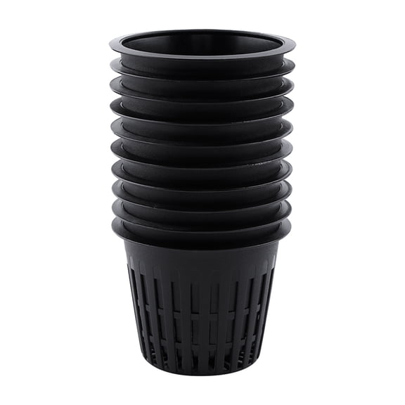 10pcs Planting Grow Pots Mesh Pot Net Cup Basket Hydroponic Plant Grow Clone