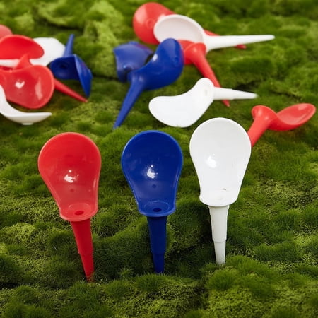 10pcs Plastic Anti-Slice Golf Tees Chair Shaped Tees 85mm Golf Tees Ball Nails