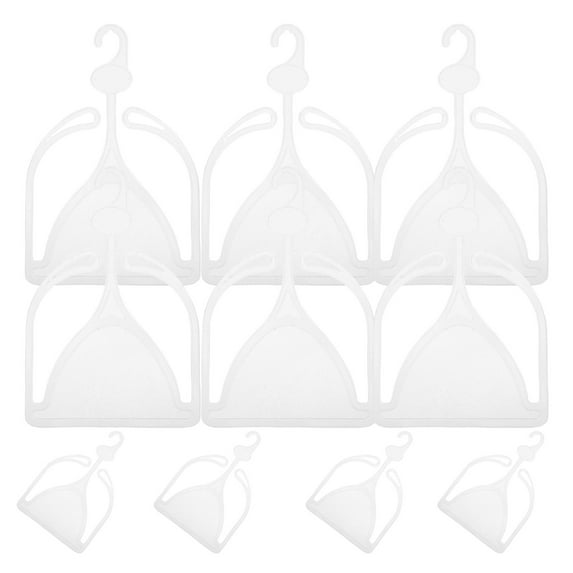 10pcs Plastic Hat Rack For Winter Beanies And Hats Hat Holder Plastic Hangers Hat Organizer Caps Display Support For Home Retail
