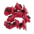 thumbnail image 1 of 10pcs Plastic Rivet Red Bumper Fender Fastener Clips Retainer for GM 11547026, 1 of 3