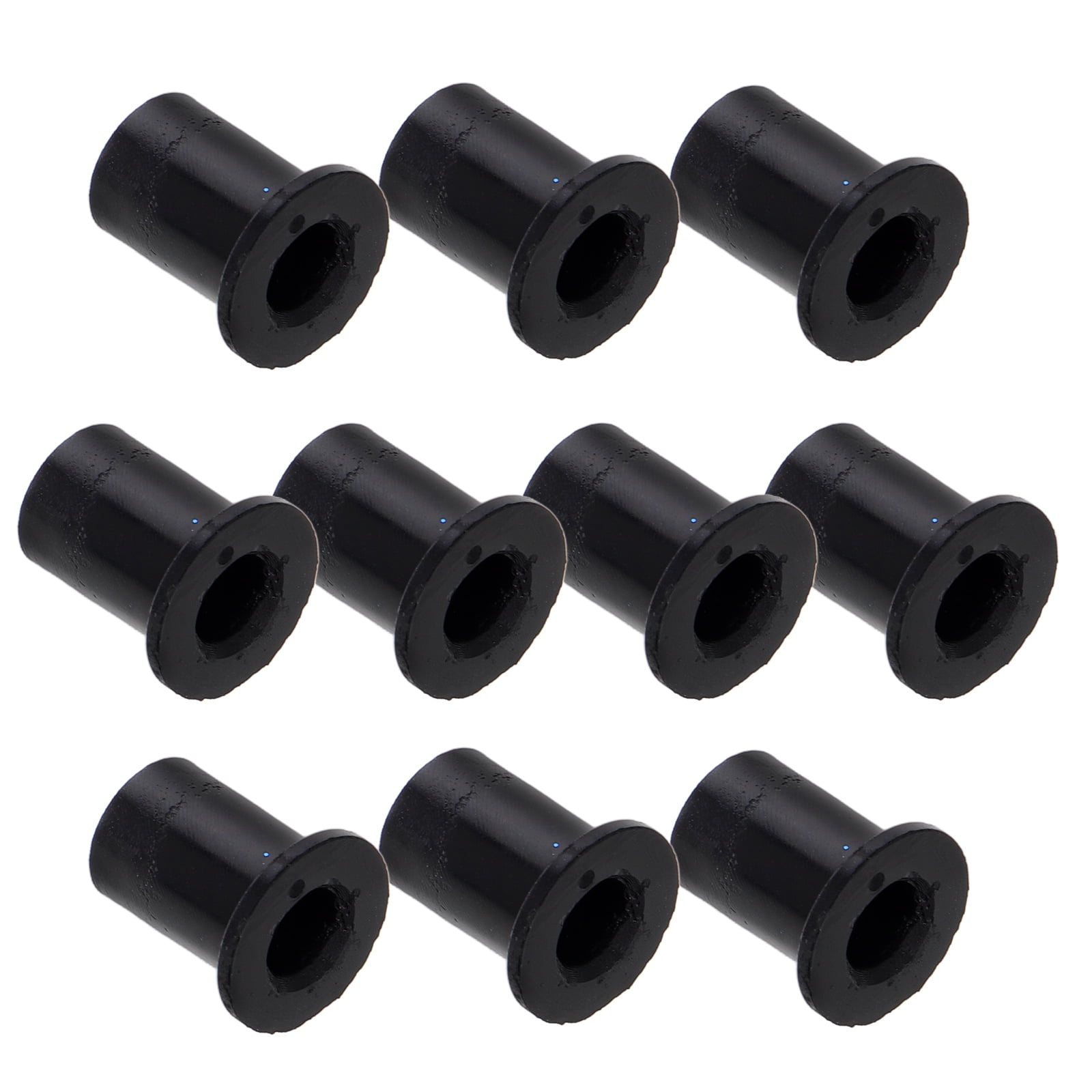 10pcs Plastic Well Nuts Durable Motorcycle Windscreen Nuts Motorcycle Accessories Windshield Brass Insert Motorcycle Accessories