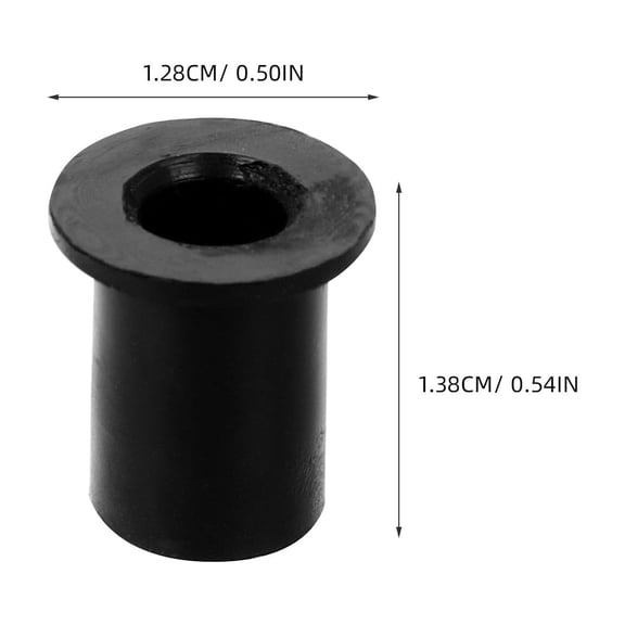 10pcs Plastic Well Nuts with Brass Insert for Motorcycle Windscreen Durable Windshield Accessories