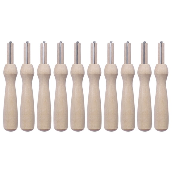 10pcs Poking Felting Needle Felting Tool for Needle Felting Applique Handicraft Handle Holder with Felting