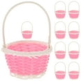10pcs Portable Basket Mini Picnic Baskets Party Favor Mini Woven