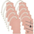 thumbnail image 1 of 10pcs Portable Tangle-Free Jewelry Organizer 3.2x1.6x0.2 inch Pink Rectangle Knot-free Necklaces Organizer Necklace Card Holder Universal Jewelry Storage Case for Chain Necklaces Storage, 1 of 9