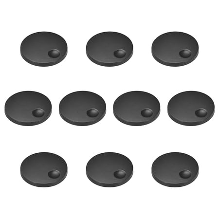 10pcs Potentiometer Control Knobs For Encoder Code Switch Knobs Acrylic Volume Tone Knobs Black D type 6mm