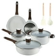 thumbnail image 1 of Garlie 10 Piece Nonstick Granite Cookware Set, Silicone, 1 of 9