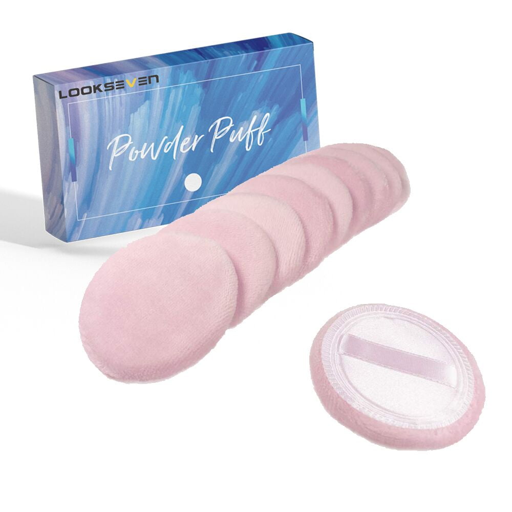 Powder Puff Oakfeild 10pcs Powder Puff Cotton Cosmetic Powder Makeup Puffs Pads with Ribbon ...