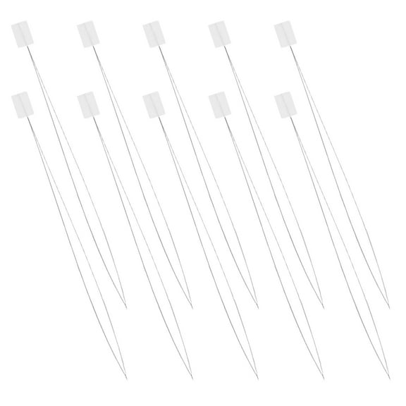 10pcs Punch Needle Threader Needle Threaders Sewing Machine Threader Beading Needle Needle Threading Tools Sewing Tool Portable Threader