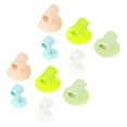 10pcs Punchfree Silicone Door Stop Suction Cup Style Door Stoppers