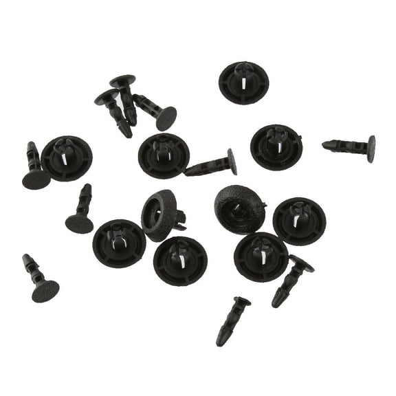 10pcs Push Type Bumper Stoppers Grille Stopper Clips 90467-0721 And