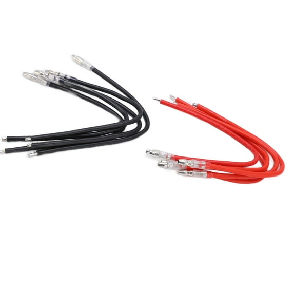 10pcs RC Motor Cable Durable Soft Not Easily Break Reliable Bullets Connector Extension for Brush