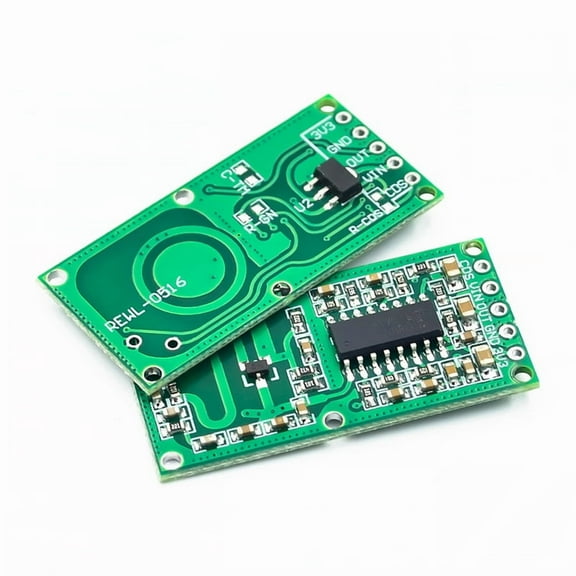 10pcs RCWL-0516 Microwave Radar Sensor Switch Board RCWL 0516 Microwave Human Body Induction Intelligent Module 12m