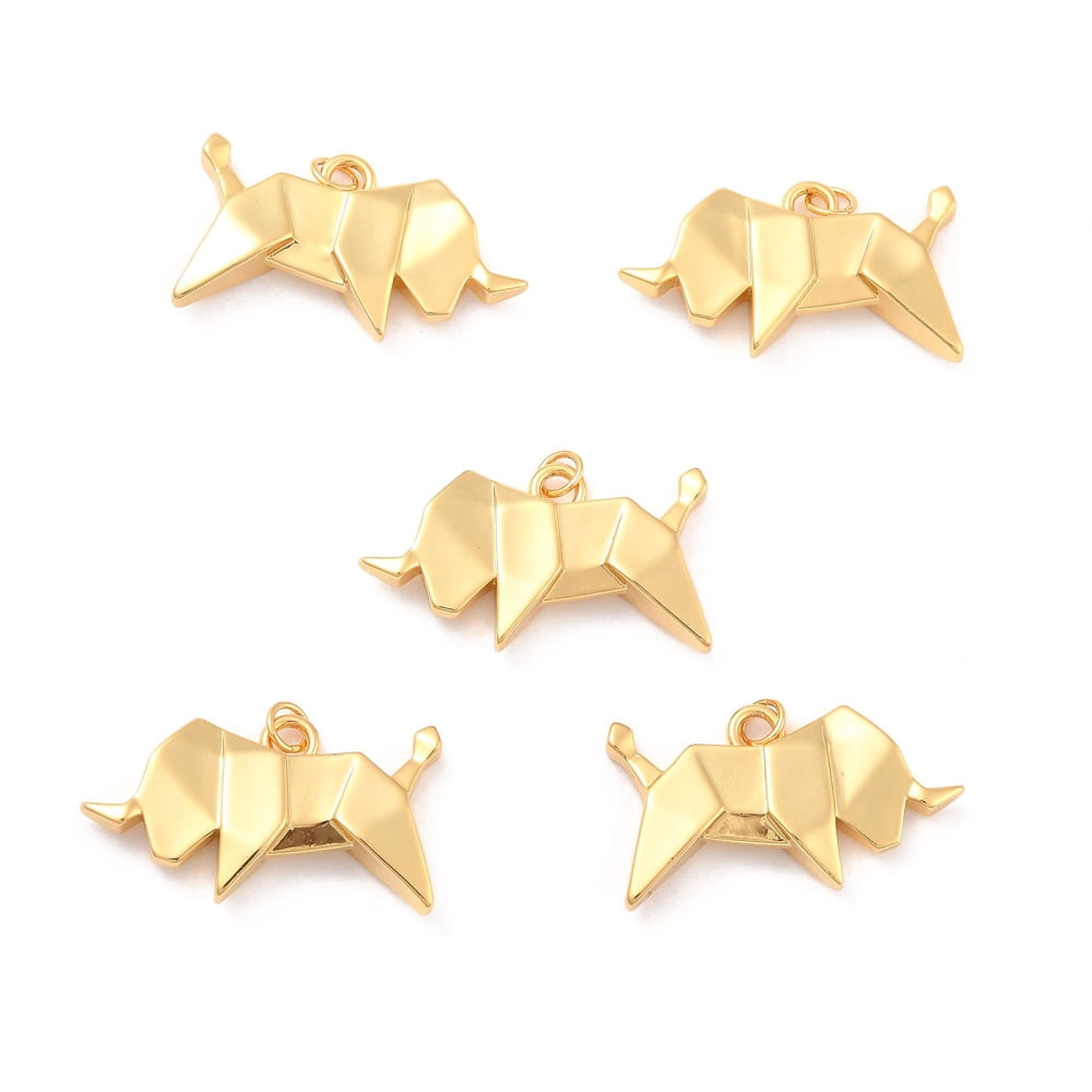 10pcs Rack Plating Brass Pendants Long-Lasting Cadmium Free & Nickel Free & Lead Free Ox golden 18x32x5mm Jump Ring: 5x0.6mm 3.5mm Inner Diameter
