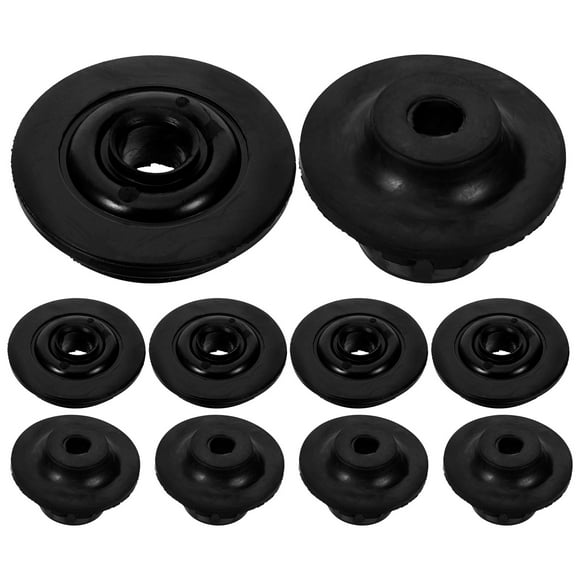 10pcs Radiator Bushing Replacement Radiator Support Rubber Pad Car Radiator Mount Bushing (Upper, Lower)