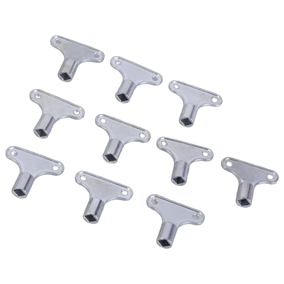 10pcs Radiators Key for Noise Reductions and Effective Heating In Tight Space