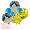 10pcs Ramadan Mubarak Decoration Balloons Eid Al-firt Star Moon Foil ...