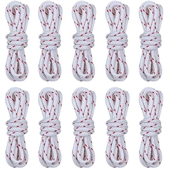 10pcs Recoil Starter Rope 3mm Pull Cord Replacement, Durable Nylon Starter Line