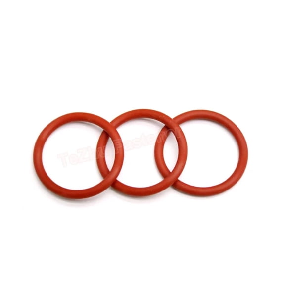 10pcs Red Silicone O Ring CS 1 1.5 2 2.4 3 3.5 4 5mm OD 18-70mm Waterproof Washer Rubber Insulated Seal Gasket