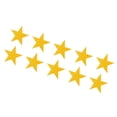 thumbnail image 1 of 10 Pcs Reflective Stickers, 1.97"x1.89" Star Shape Safety Tape Reflector Universal for Cars Trucks Trailers Waterproof PET Yellow, 1 of 7