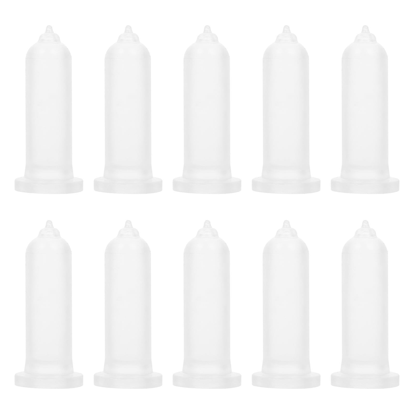 10pcs Replaceable Feeding Nipples Pet Bottle Nipples Professional Drink