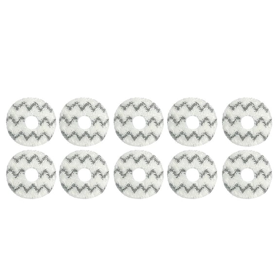 10pcs Replacement Accessories Twisted Mop Cloth For Ecovacs Deebot