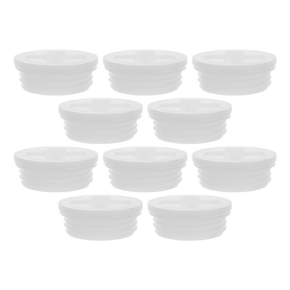 10pcs Replacement Drum Bung Caps Threaded Bung Caps Drum Bung Sealing Plugs Barrel Plugs Industrial Drum Lids for 200L Oil Drum