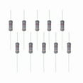 thumbnail image 1 of 10pcs Resistor 5W 5% Tolerance Carbon Film Resistors Axial Lead Gray -11K -5W, 1 of 5