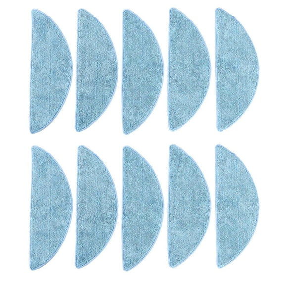 10pcs Robot Vacuum Cleaner Mop Cloth Is Suitable For Ecovac Deebot