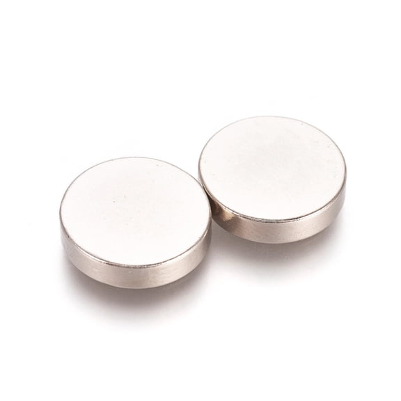10pcs Round Refrigerator Magnets Office Magnets Whiteboard Magnets Sturdy Magnets 10x2.5mm