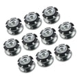 10pcs Round Tubing Inserts Threaded Tube Plum Blossom Shrapnel Bottom ...