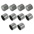 thumbnail image 1 of 10pcs Rubber End Caps 46mm ID Round Screw Thread Protector Dark Grey, 1 of 4