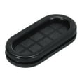 thumbnail image 1 of 10pcs Rubber Grommet Mount Size 50 x 20 mm Oval Double-Sided Wire Protection, 1 of 5