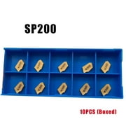 10pcs SP200 GTN-2 Grooving Cut-Off Carbide Inserts for SPB26-2 SPB32-2