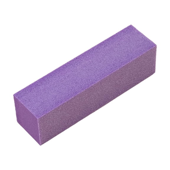 10pcs Sanding Blocks for Natural Acrylic Nails Professional Sponge File Perfect for Home Travel Use
