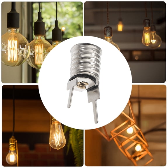 10pcs Screw In Mount Light Socket E10 Lamp Base For Lamp Indicator Light