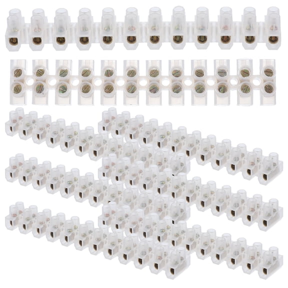 10pcs Screw Terminal Block 10A Wiring Terminal Connection 380V Cable Connector