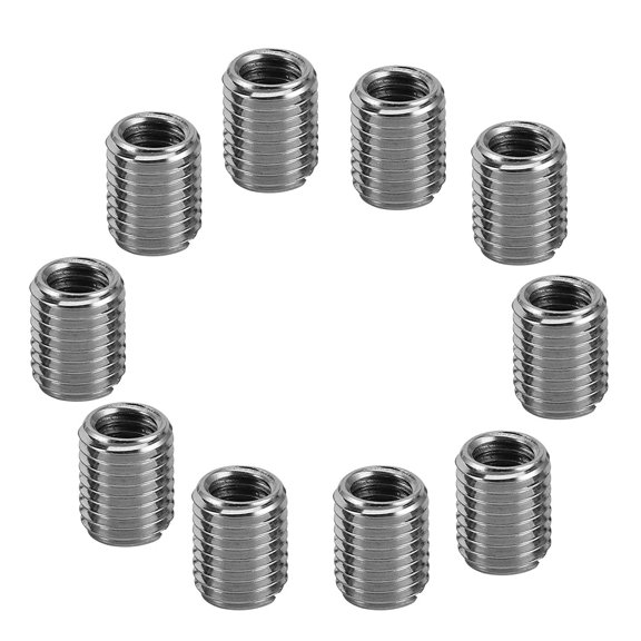 10pcs Self Tapping Thread Insert, Stainless Steel Nut Kit for Automobile Electronic Communication