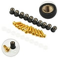thumbnail image 1 of 10pcs Set M5x15mm Motorcycle Bike Windscreen Windshield Nut Bolt Screw Kit, 1 of 6