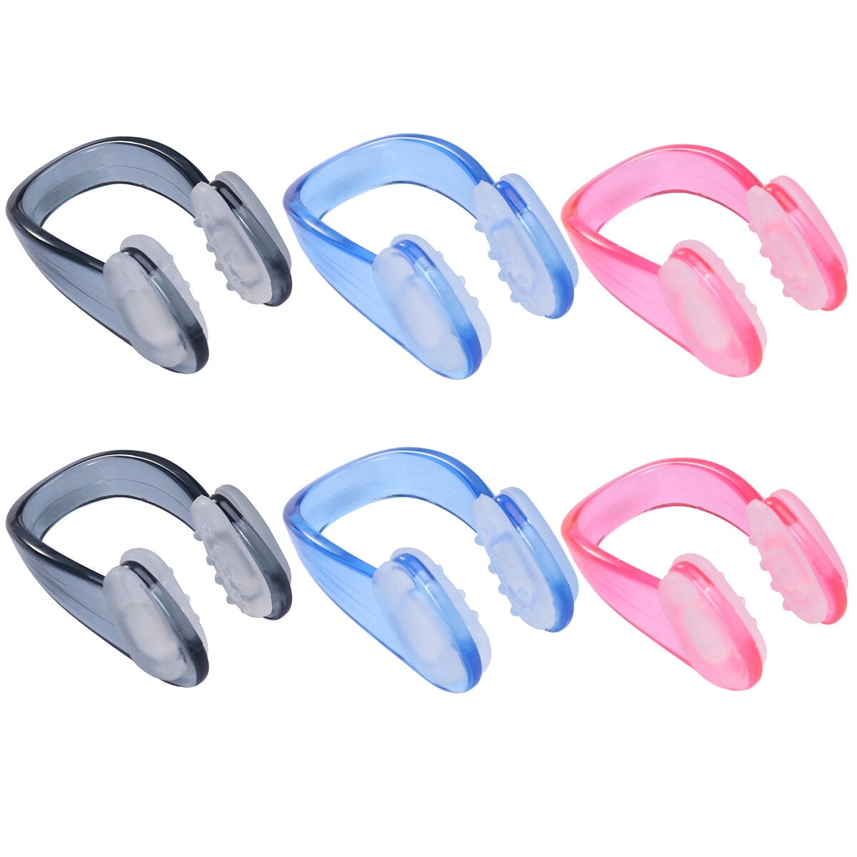 10pcs Silicone Ear Plugs Nose Clips for Swimming Pool Adults Kids