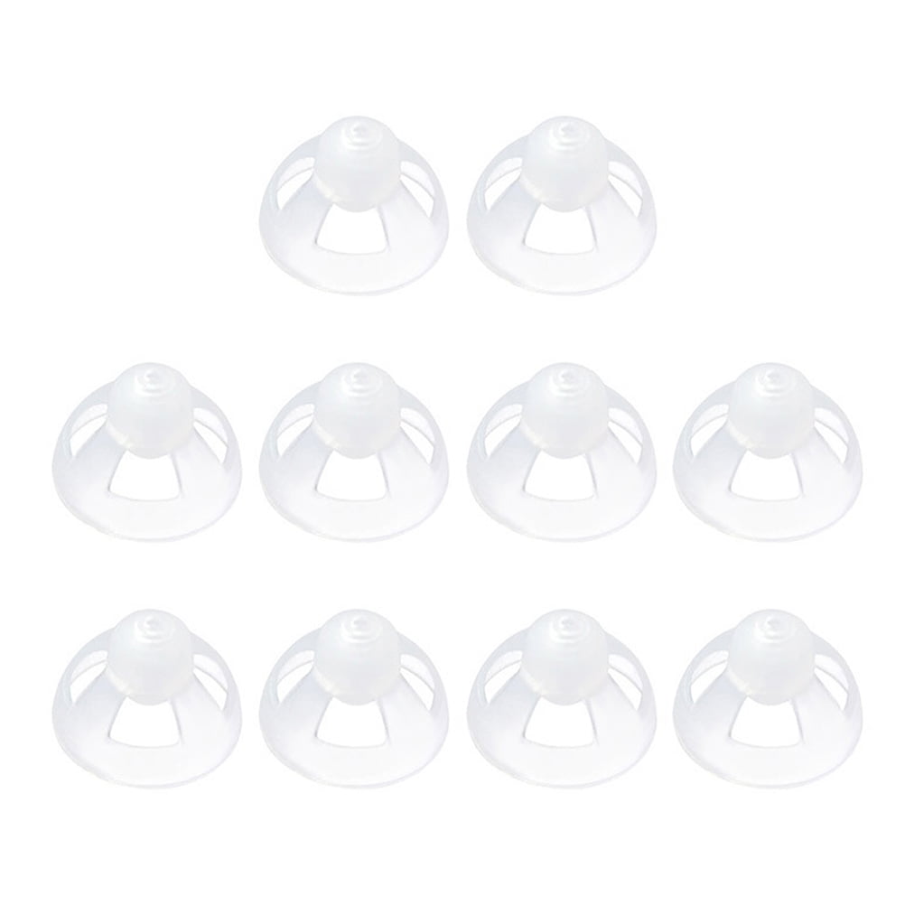 10pcs Silicone Hearing Aid Dome Earplug Hearing Aid Ear Tips Hearing