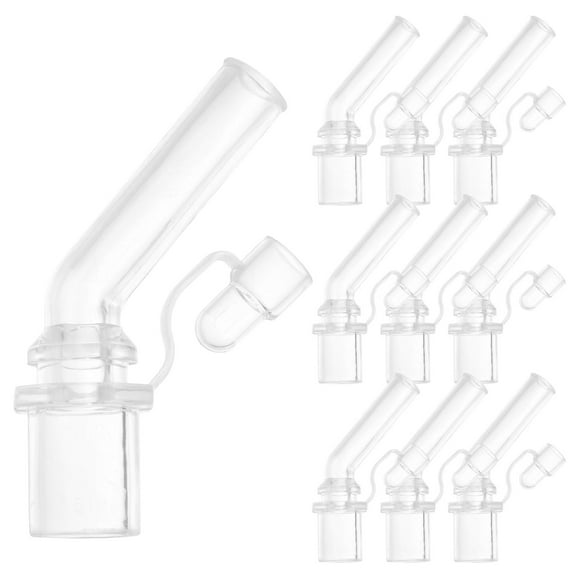 10pcs Silicone Kids Sippy Cup Straw Replacement Replacement Straws Tips for Baby Water Cup
