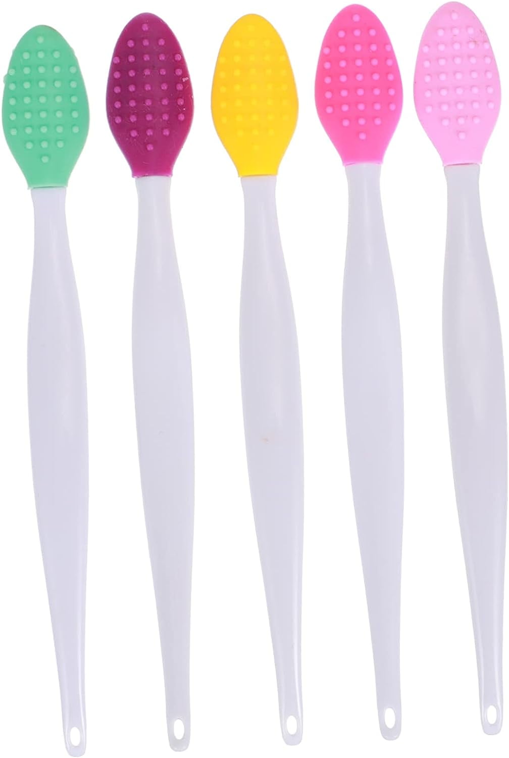 10pcs Silicone Nose Brush Travel Hair Tools Skin Care Tools Eyeshadow