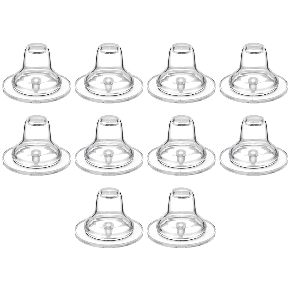 10pcs Silicone Pacifier Feeding Milk Bottle Replacement Pacifiers