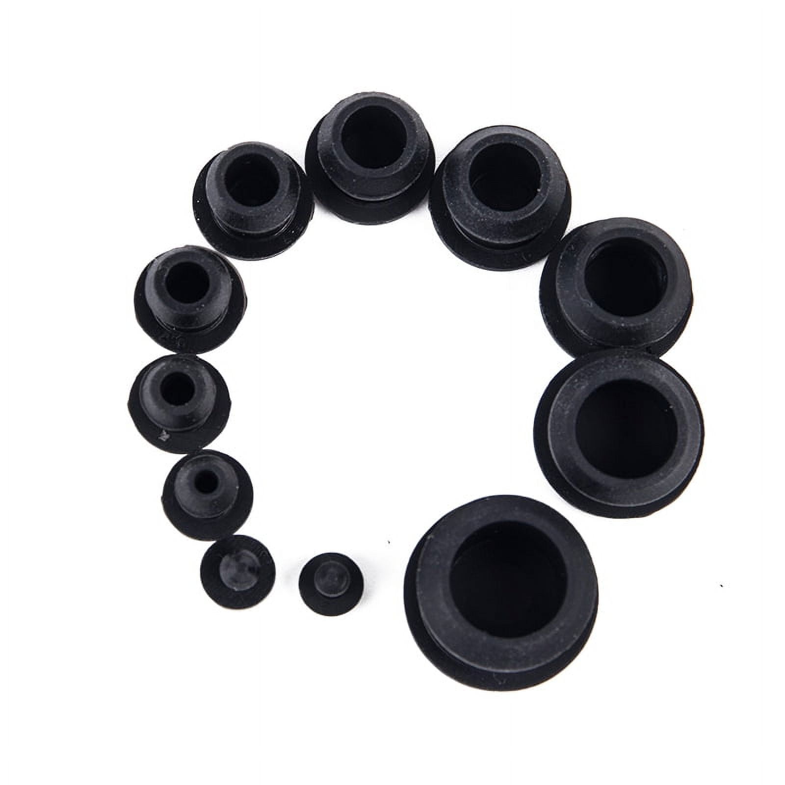 10pcs Silicone Rubber Snap-on Hole Plug 2.5-14mm Blanking End Caps Seal ...