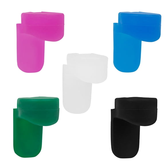 10-Pack Silicone Thumb Rest Cushions for Clarinet Thumb Pads Finger Rest Replacement Parts Woodwind Instrument Accessories